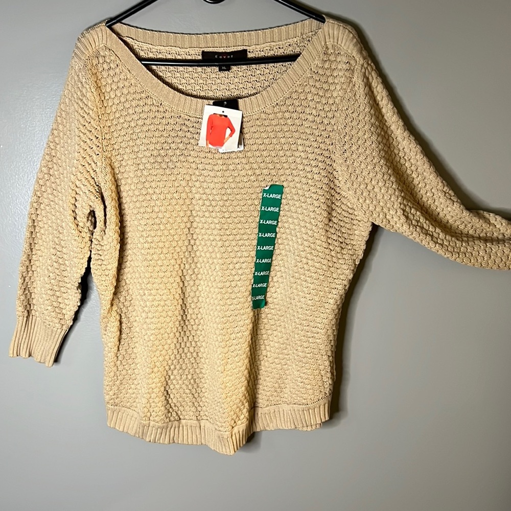 Fever popcorn knit sweater